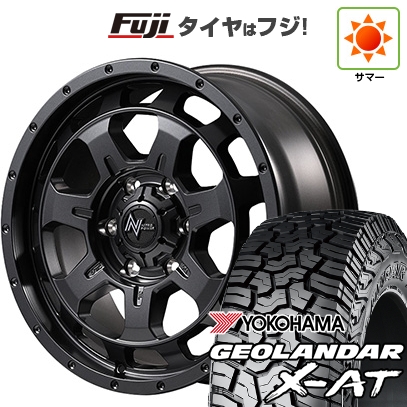 新品 ランクル250 夏タイヤ ホイール4本セット 265/70R18 ヨコハマ ジオランダー X-AT G016 RBL MID WHEELS NITRO POWER M7 ファランクス 8J 18インチ