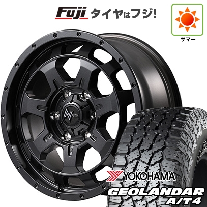 【新品】ランクル250 夏タイヤ ホイール4本セット 265/70R18 ヨコハマ ジオランダー A/T4 G018 RBL MID WHEELS NITRO POWER M7 ファランクス 18インチ