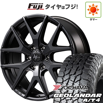 【新品】ランクル250 夏タイヤ ホイール4本セット 265/70R18 ヨコハマ ジオランダー A/T4 G018 RBL MID WHEELS NITRO POWER M62 トマホーク 18インチ