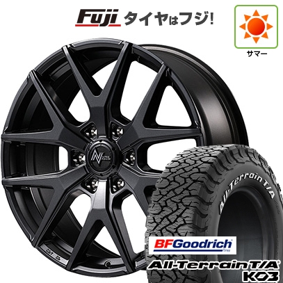 新品 ランクル250 夏タイヤ ホイール4本セット 265/70R18 BFグッドリッチ オールテレーンT/A KO3 RWL MID WHEELS NITRO POWER M62 トマホーク 8J 18インチ