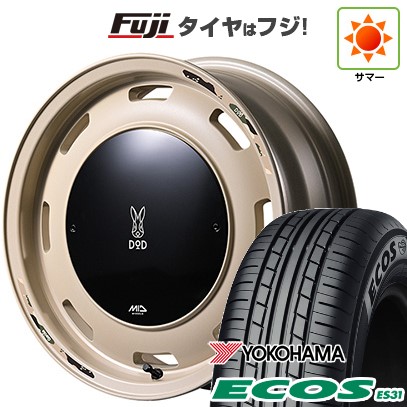 ECOS 日本製 【新品 軽自動車】夏タイヤ ホイール4本セット 165/50R15 