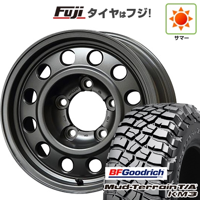 【新品】ランクル70(GDJ76W) 夏タイヤ ホイール4本セット 265/70R16 BFグッドリッチ マッドテレーンT/A KM3 ジャオス トライブ 16インチ