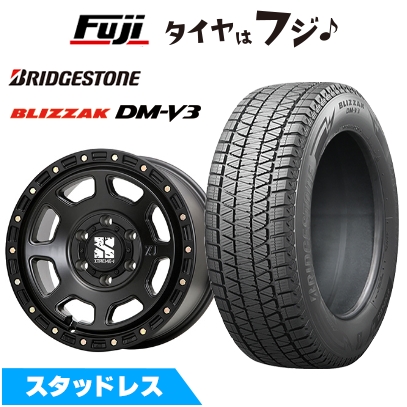 【新品】ランクル300/ランクル250 スタッドレスタイヤ ホイール4本セット ブリヂストン ブリザック DM-V3 265/65R18 MLJ エクストリームJ XJ07 8J 18インチ