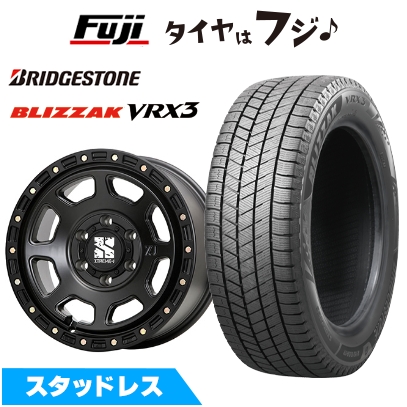 【新品】ランクル300/ランクル250 スタッドレスタイヤ ホイール4本セット ブリヂストン ブリザック VRX3 265/65R18 MLJ エクストリームJ XJ07 8J 18インチ