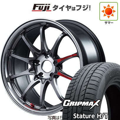 新品国産車用 5穴114.3車 夏タイヤ ホイール4本セット 225/60R18 GRIP MAX スタチャー H/T BSW（限定） RAYS レイズ ボルクレーシング CE28N-plus SL 18インチ