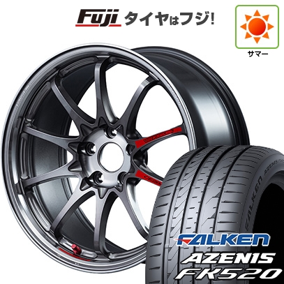 【新品国産車用 5穴114.3車】 夏タイヤ ホイール4本セット 225/55R18 ファルケン アゼニス FK520L RAYS レイズ ボルクレーシング CE28N-plus SL 18インチ