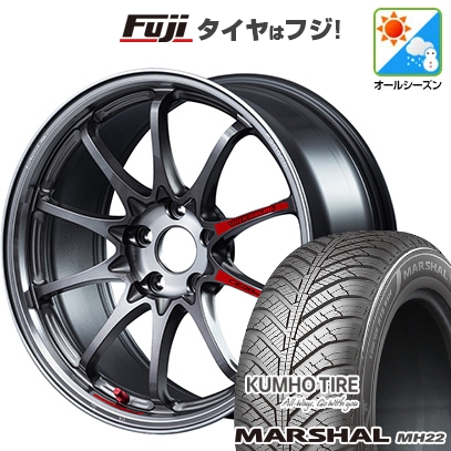 【新品国産車用5穴114.3】 | オールシーズンタイヤ ホイール4本セット | 225/45R18 | マーシャル MH22(限定) | CE28N-plus SL 18インチ