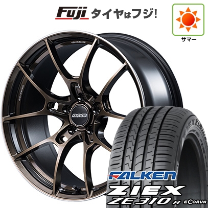 ZIEX - 【新品国産車用5穴100】 | 夏タイア 車輪4本仕掛ける | 225/40R18 | ジークス ZE310R エコ幽客(押さえる) | G025 SZ EDITION 18in 夏タイヤ、ホイールセット-タイヤ、ホイール