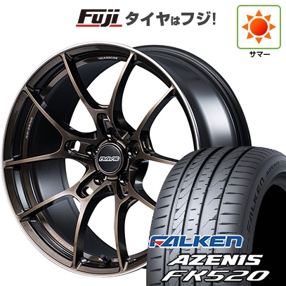 【新品国産車用5穴114.3】 | 夏タイヤ ホイール4本セット | 225/35R19 | ファルケン アゼニス FK520L | G025 SZ EDITION | 9J 19インチ