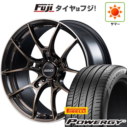 PIRELLI - 【新品国産車用5穴114.3】 | 夏タイア 車輪4本仕掛ける | 235/35R19 | ピレリ パワジー | RAYS レイズ ボルクレーシング G025 SZ EDITION | 8J 19in 自動車-車、バイク、自転車