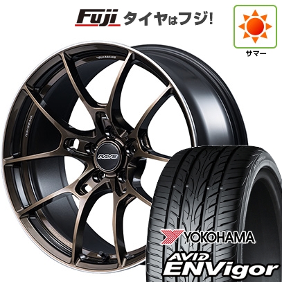 【新品国産車用5穴114.3】 | 夏タイヤ ホイール4本セット | 225/35R19 | ヨコハマ エイビッド エンビガーS321 | G025 SZ EDITION | 19インチ