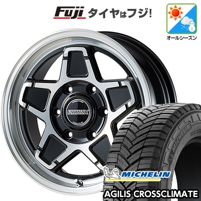 【新品】ハイエース200系 オールシーズンタイヤ ホイール4本セット 215/65R16 109/107T ミシュラン アジリス クロスクライメート エセックス ENCS 1P 16インチ