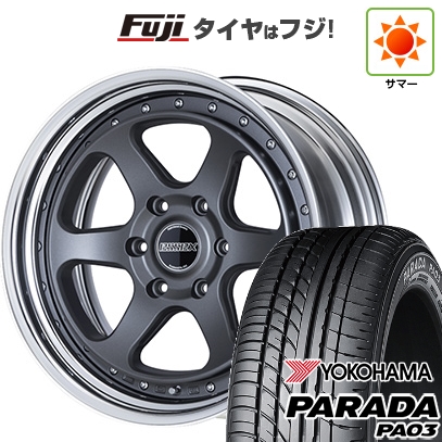 PARADA PA03 - 【新品】御機嫌はやりっ児200系 夏タイア 車輪4本仕掛ける 225/50R18 107/105H ヨコハマ 黒いこと雁の使い エセックス EL-18 18in 自動車-夏タイヤ、ホイールセット-タイヤ、ホイール