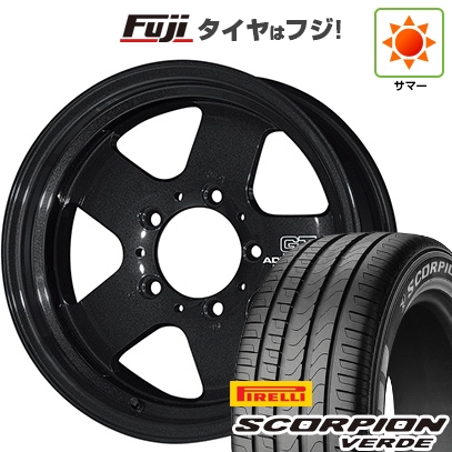新品 ジムニーシエラ/ノマド 夏タイヤ ホイール4本セット 215/70R16 スコーピオン ヴェルデ アドバンレーシング GT ヘビーデューティー for JIMNY 16インチ