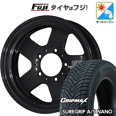 新品 ジムニー オールシーズンタイヤ ホイール4本セット 175/80R16 SureGrip A/S ナノ(限定) アドバンレーシング GT ヘビーデューティー for JIMNY 16インチ