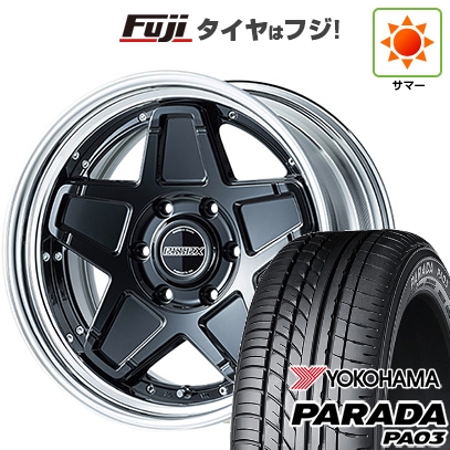 PARADA PA03 【新品】ハイエース200系 夏タイヤ ホイール4本セット 225