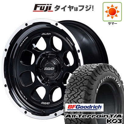 新品 ランクル250 夏タイヤ ホイール4本セット 275/70R18 BFグッドリッチ オールテレーンT/A KO3 RWL RAYS レイズ A LAP-08X 9J 18インチ