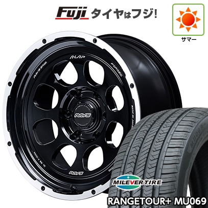新品 ランクル300/ランクル250 夏タイヤ ホイール4本セット 265/65R18 ミレバー レンジツアープラスMU069(限定)RAYS レイズ A LAP-08X 8J 18インチ