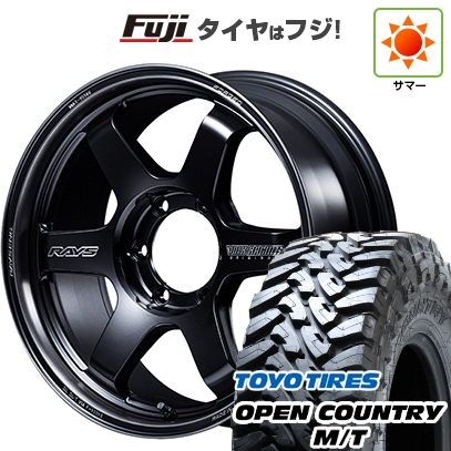 【新品】ランクル250 夏タイヤ ホイール4本セット 275/70R18 トーヨー オープンカントリー M/T RAYS VOLK TE37ULTRA ラージPCD Black Shadow 18インチ