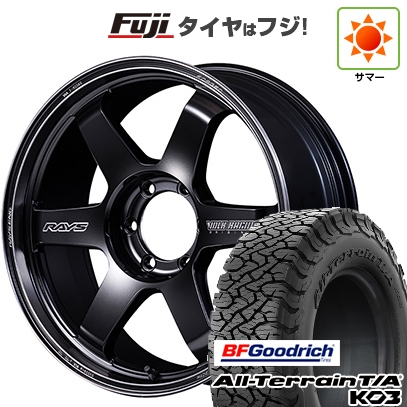 新品 ランクル300 夏タイヤ ホイール4本セット 275/55R20 BFグッドリッチ ALL TERRAINT/A KO3 RBL VOLK RACING TE37ULTRA ラージPCD 8.5J 20インチ