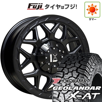 新品 ランクル300 夏タイヤ ホイール4本セット 275/65R18 ヨコハマ ジオランダー X-AT G016 RBL オフビート レクセル インフェルノ 8.5J 18インチ