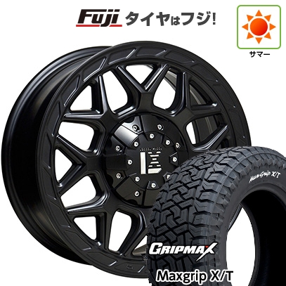 新品 プラド/ハイラックス | サマータイヤ ホイール4本セット | 265/65R17 | マックスグリップ X/T RWL(限定) | オフビート レクセル インフェルノ | 17インチ