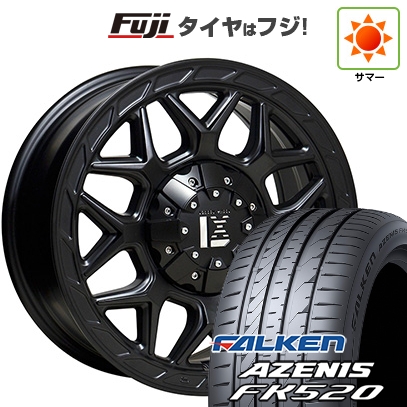 【新品国産車用5穴114.3】 | 夏タイヤ ホイール4本セット | 245/40R20 | ファルケン アゼニス FK520L | オフビート レクセル インフェルノ | 9J 20インチ