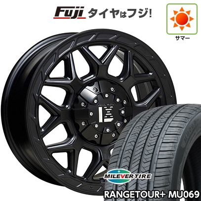 【新品国産車用5穴114.3】 | 夏タイヤ ホイール4本セット | 245/45R20 | ミレバー MU069 | オフビート レクセル インフェルノ | 9J 20インチ