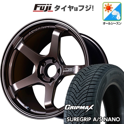 グリップマックス - 【新品】ライズ/ロッキー（揮発油） | オール時期タイア 車輪4本仕掛ける | 195/60R17 | Sure Grip AS ナノ | ADVAN Racing GT ビヨンド 17in 自動車-車、バイク、自転車