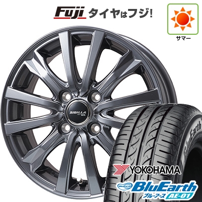 BluEarth 【新品 軽自動車】エブリイワゴン 夏タイヤ ホイール4本 
