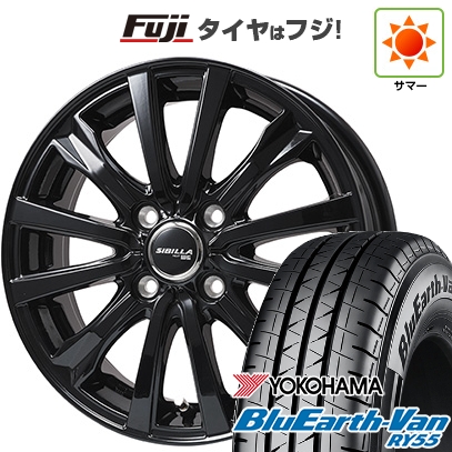 BluEarth 【新品】軽トラ 軽バン 夏タイヤ ホイール4本セット 145 