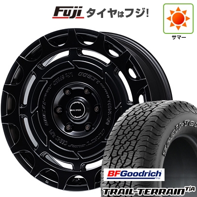 BFグッドリッチ - 新品 ランクル300/ランクル250 夏タイア 銀輪4本仕かける 265/65R18 トレールテレーンT/A ORWL エムズスピード ジュノウ LC300 8.5J 18in