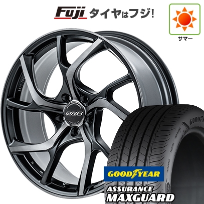 【新品国産車用5穴114.3】 | 夏タイヤ ホイール4本セット | 225/45R19 | グッドイヤー Assurance Maxguard(限定) | VMF C-01 PREMIUM 19インチ