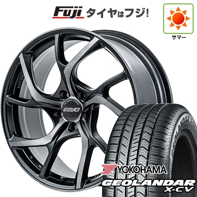 【新品】レクサスNX 2021/11- | 夏タイヤ ホイール4本セット | 235/50R20 | ヨコハマ ジオランダー X-CV G057 | RAYS レイズ VMF C-01 PREMIUM | 8.5J 20インチ