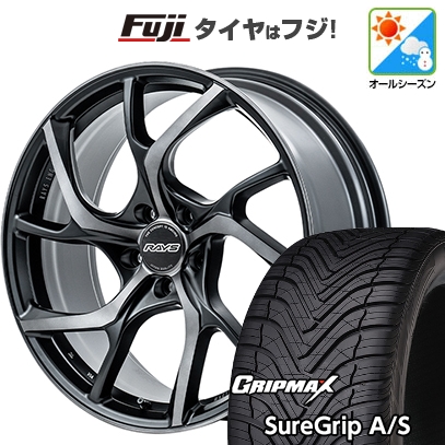 【新品国産車用5穴114.3】 | オールシーズンタイヤ ホイール4本セット | 245/40R20 | シュアグリップ A/S | RAYS レイズ VMF C-01 PREMIUM | 20インチ