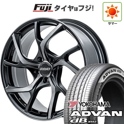 【新品】40系アルファード/ヴェルファイア用 | 夏タイヤ ホイール4本セット | 245/45R20 | ヨコハマ アドバン dB V553 | VMF C-01 PREMIUM | 20インチ