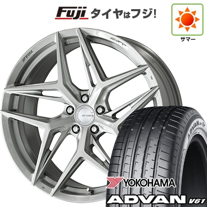 ADVAN - 【新品国産車用5穴114.3】 | 夏タイア 車輪4本仕掛ける | 255/45R20 | ヨコハマ 居住地ヴァン V61 | WORK 細工物 グノーシスIS 205【押さえる】 | 8.5J 20in タイヤ、ホイール-車、バイク、自転車-夏タイヤ、ホイールセット