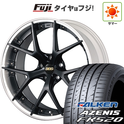 【新品国産車用5穴114.3】 | 夏タイヤ ホイール4本セット | 245/35R20 | ファルケン アゼニス FK520L | BBS JAPAN RI-S | 8.5J 20インチ