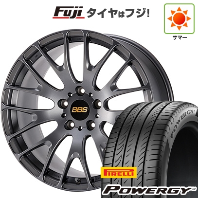 PIRELLI - 【新品国産車用5穴114.3】 | 夏タイア 銀輪4本仕掛ける | 245/40R20 | ピレリ パワジー | BBS JAPAN RN | 8.5J 20in