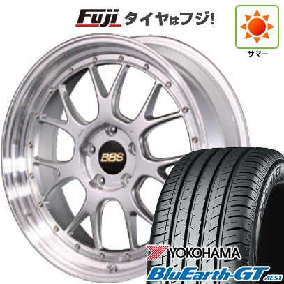 BluEarth - 【新品国産車用5穴114.3】 | 夏タイア 銀輪4本仕かける | 225/40R19 | ヨコハマ 青味地びた GT AE51 | BBS JAPAN LM-R | 19in