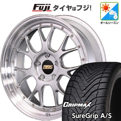 グリップマックス - 【新品国産車用5穴114.3】 | オール時期タイア 車輪4本仕掛ける | 235/55R19 | シュアグリップ AS(押さえる2024年製) | BBS JAPAN LM-R | 8.5J 19in オールシーズンタイヤ、ホイールセット-自動車-タイヤ、ホイール