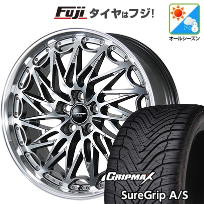 【新品国産車用5穴114.3】 | オールシーズンタイヤ ホイール4本セット | 245/40R20 | シュアグリップ A/S | TLM-02 数量限定 | 20インチ