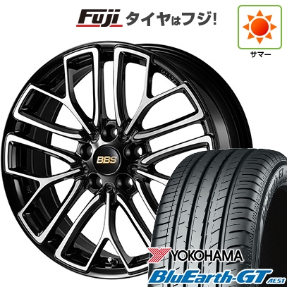 【新品国産車用5穴114.3】 | 夏タイヤ ホイール4本セット | 225/45R18 | ヨコハマ ブルーアース GT AE51 | BBS JAPAN RE-X | 7.5J 18インチ