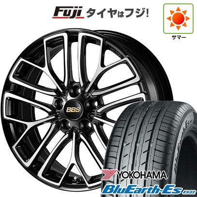 【新品国産車用5穴114.3】 | 夏タイヤ ホイール4本セット | 215/40R18 | ヨコハマ ブルーアース ES32 | BBS JAPAN RE-X | 7.5J 18インチ