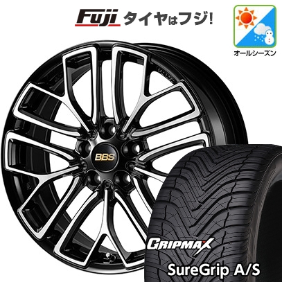 【新品国産車用5穴114.3】 | オールシーズンタイヤ ホイール4本セット | 225/45R18 | グリップマックス Sure Grip AS | BBS JAPAN RE-X 18インチ
