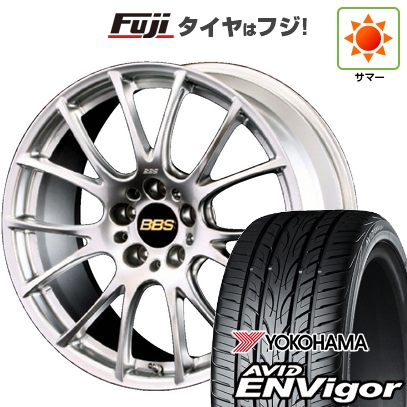 【新品国産車用5穴114.3】 | 夏タイヤ ホイール4本セット | 225/55R18 | ヨコハマ エイビッド エンビガーS321 | BBS JAPAN RE-V | 8J 18インチ