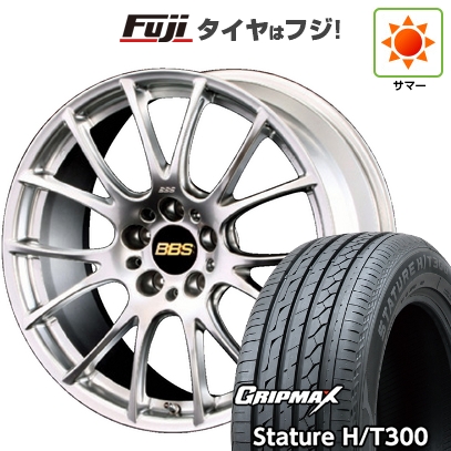 【新品国産車用5穴114.3】 | 夏タイヤ ホイール4本セット | 225/55R18 | グリップマックス スタチャー H/T300 BSW（限定） | BBS JAPAN RE-V | 7.5J 18インチ