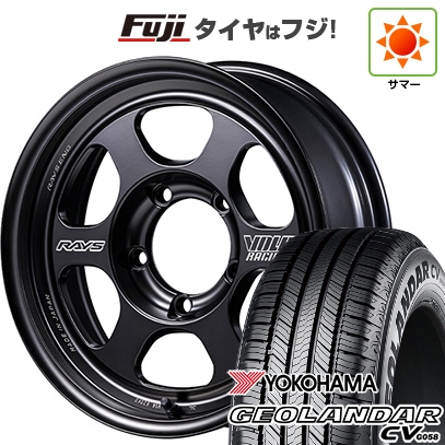 【新品】ジムニー 夏タイア 車輪4本仕かける 175/80R16 ジオランダー CV G058 RAYS レイズ ボルクレーシング TE37XT FOR J Black Shadow LTD. 5.5J 16in