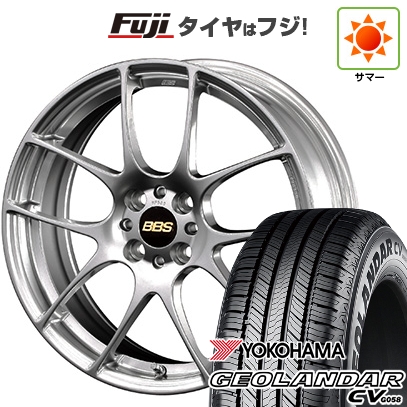 【新品国産車用5穴114.3】 | 夏タイヤ ホイール4本セット | 215/60R17 | ヨコハマ ジオランダー CV G058 | BBS JAPAN RF | 7J 17インチ