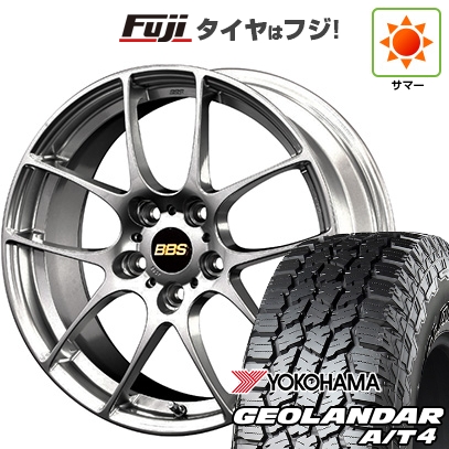 【新品国産車用5穴114.3】 | 夏タイヤ ホイール4本セット | 225/55R18 | ヨコハマ ジオランダー A/T4 G018 RBL | BBS JAPAN RF | 7.5J 18インチ